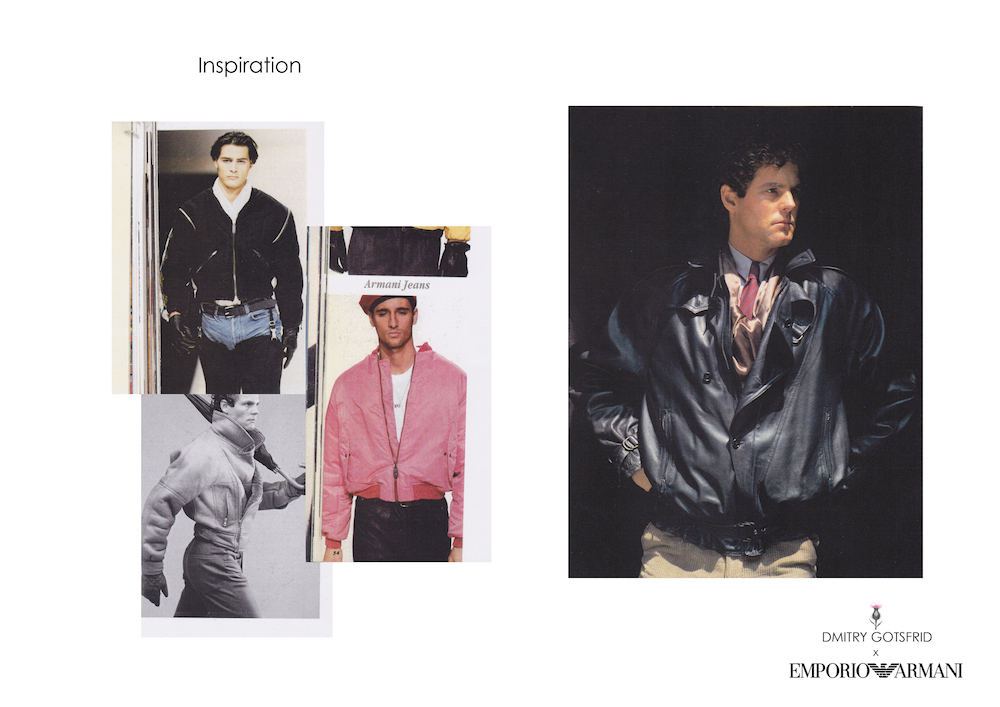 MA Fashion Design Technology Womenswear student Dmitry Gotsfrid wins Armani competition.