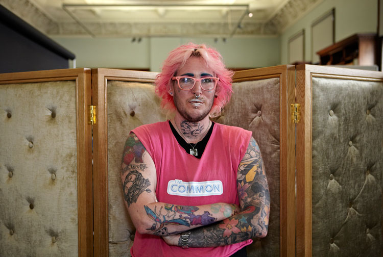 Queer Looks day, 1 July 2017, Brighton Museum. Photo by Tessa Hallmann