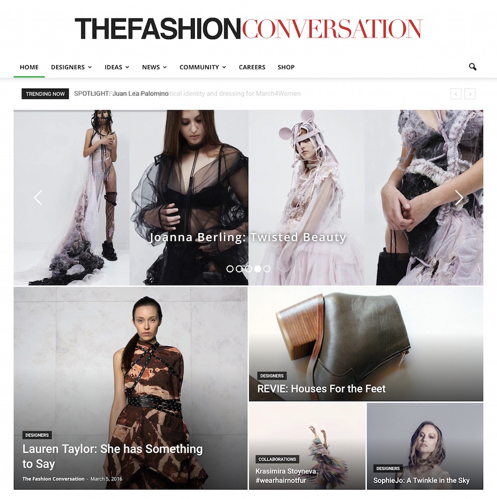 Kate Teppett, Editor & Founder, The Fashion Conversation.