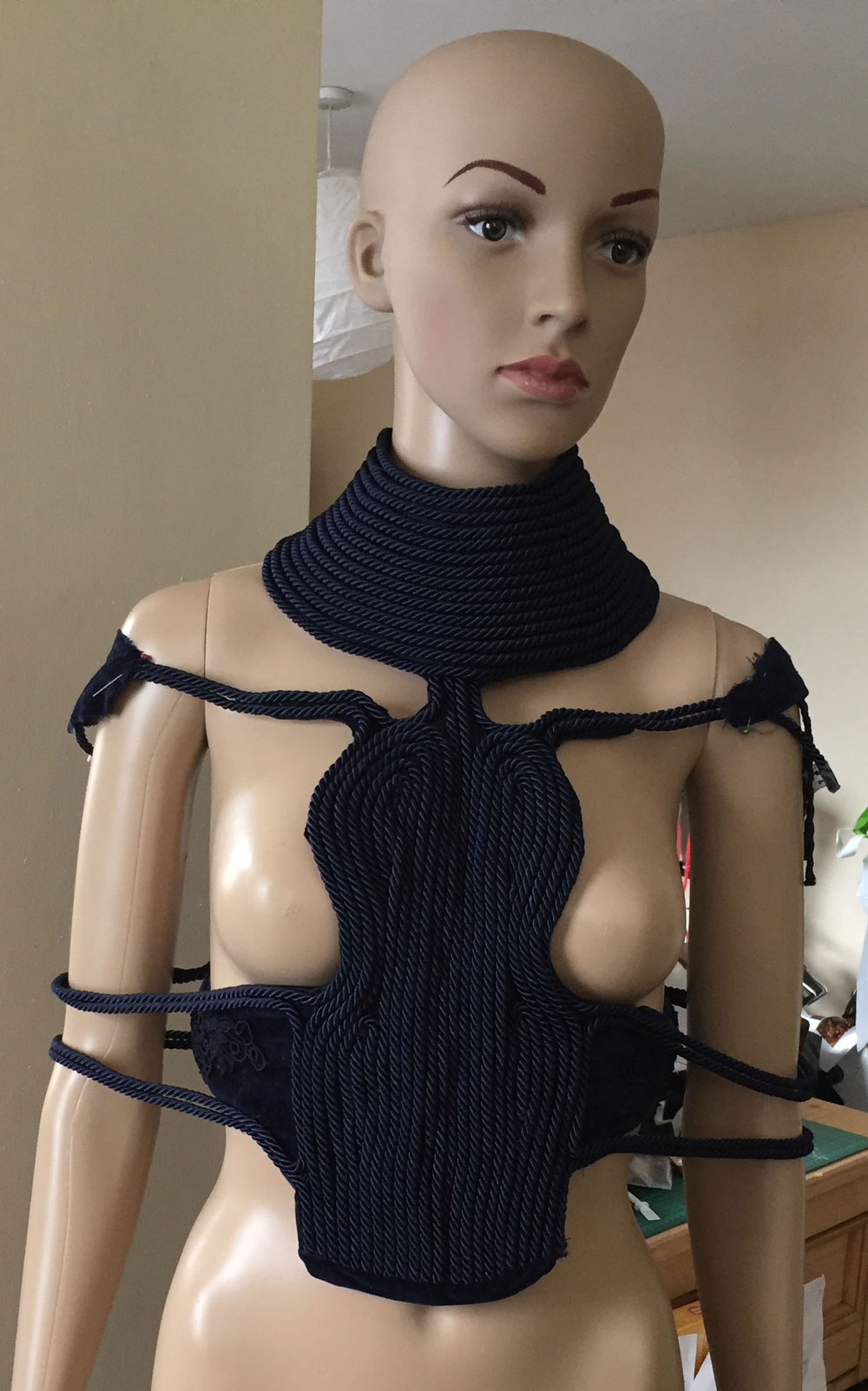 Progress of garment making by Clair Napierski