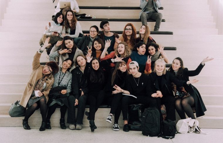 BA (Hons) Design Management and Cultures students at the Design Museum