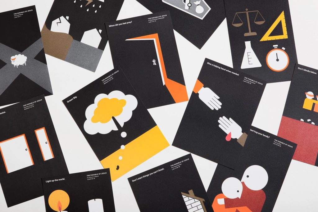 The Parable of Jesus cards