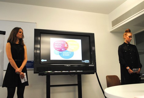 BA (Hons) Fashion Management students present to Alternative Limb