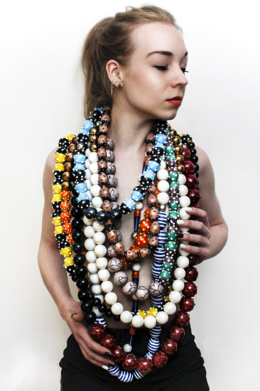 Image from BA (Hons) Fashion Jewellery student Vidhi Chandiramani's final collection