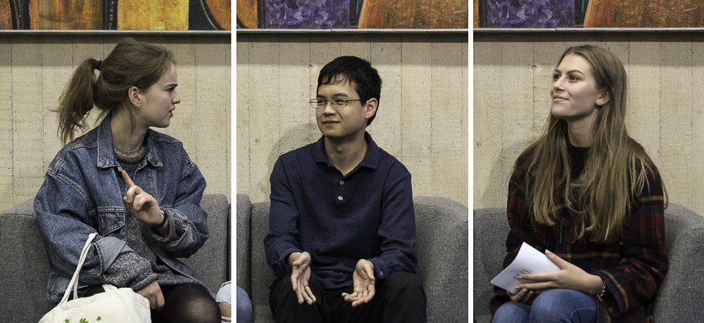 From the triptych Freshers by Sigune Hamann.