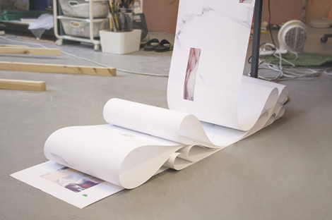 Roll /Unroll: Something that looks like art, Laura Fowle 2015