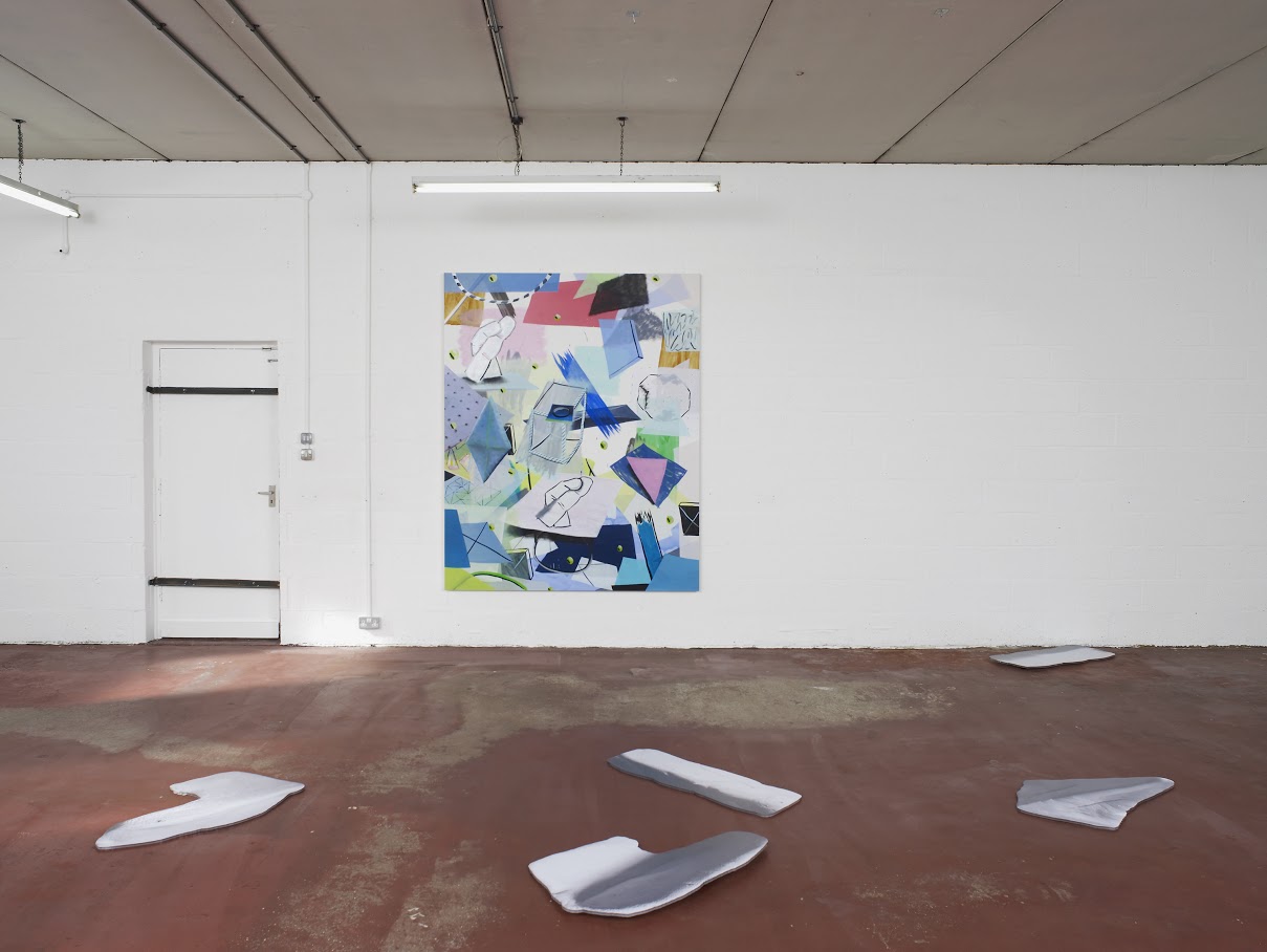 Installation of 'Forecast' at Limoncello Gallery, 2016