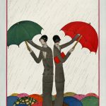 Harriet Meserole illustration, Vogue April 1924