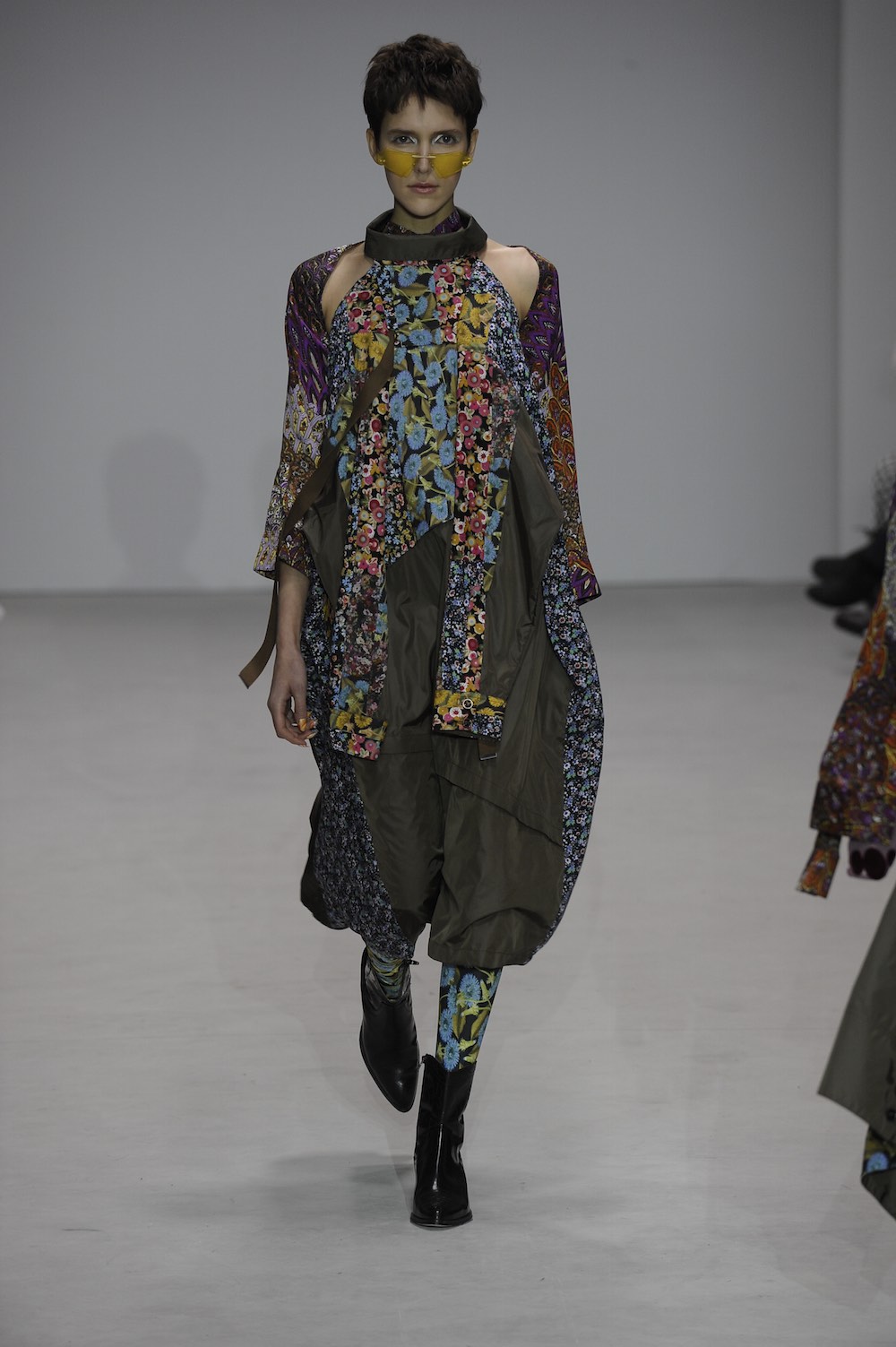 MA Fashion Design Technology Womenswear graduate Feiyi Shuai. Image by Roger Dean.