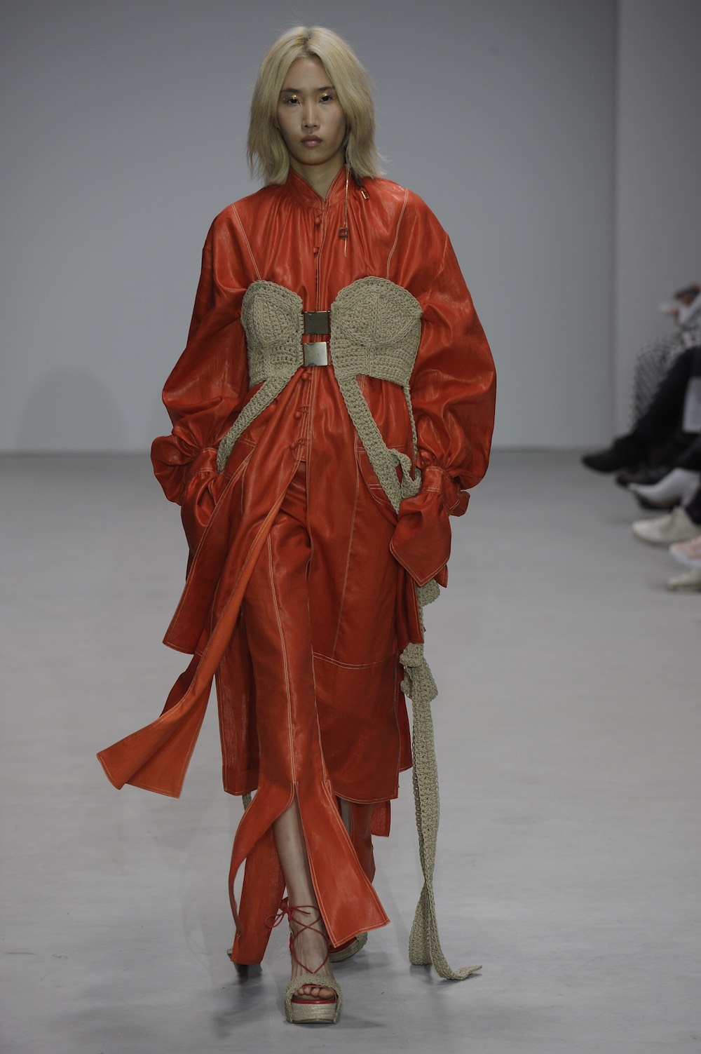 MA Fashion Design Technology Womenswear with Ran Seo. Image by Roger Dean.