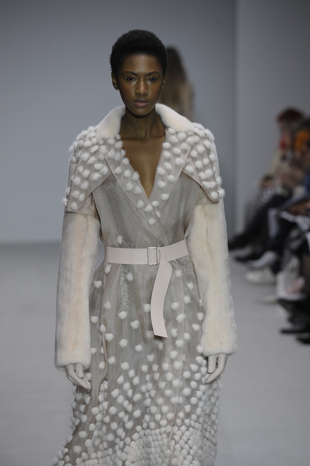 MA Fashion Design Technology Womenswear graduate Dmitry Gotsfrid. Image by Roger Dean.