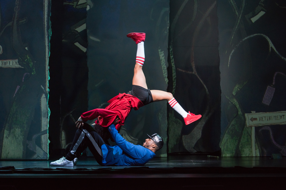 Into the Hoods, by Hugo Glendinning, courtesy of Sadler's Wells