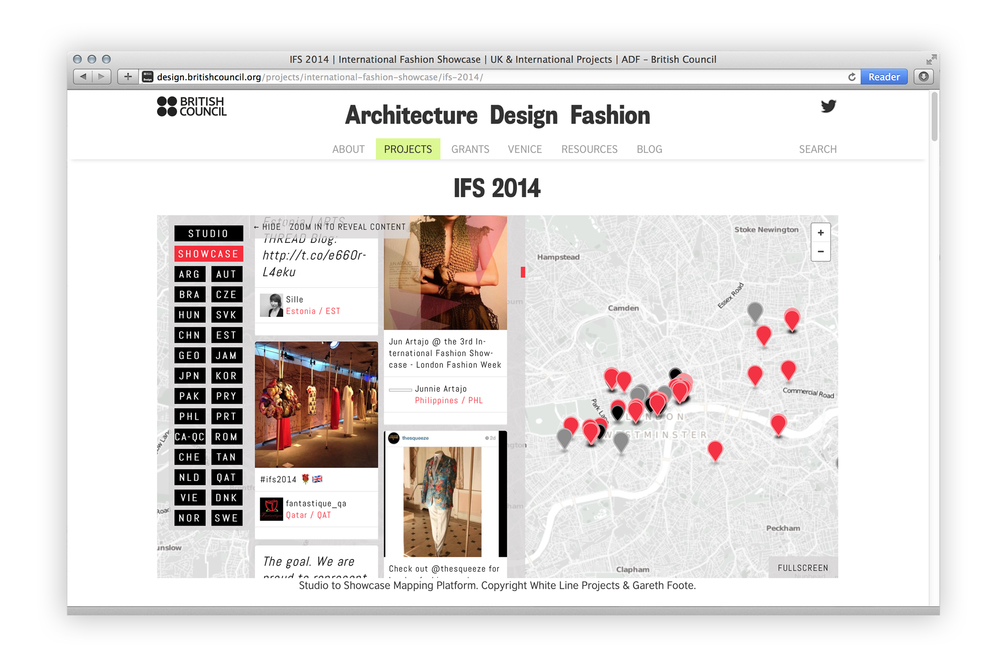 Studio to Showcase' International Fashion Showcase 2014