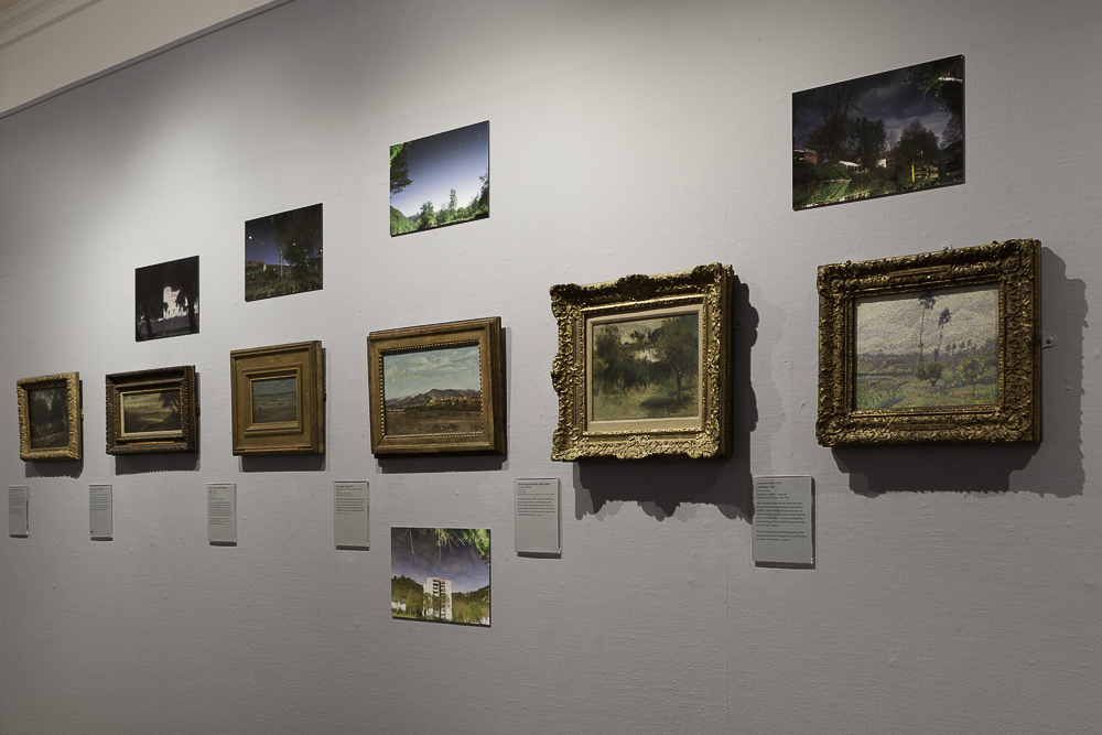 The heimlich series by Sigune Hamann on display at the Ashmolean Museum, 2017.