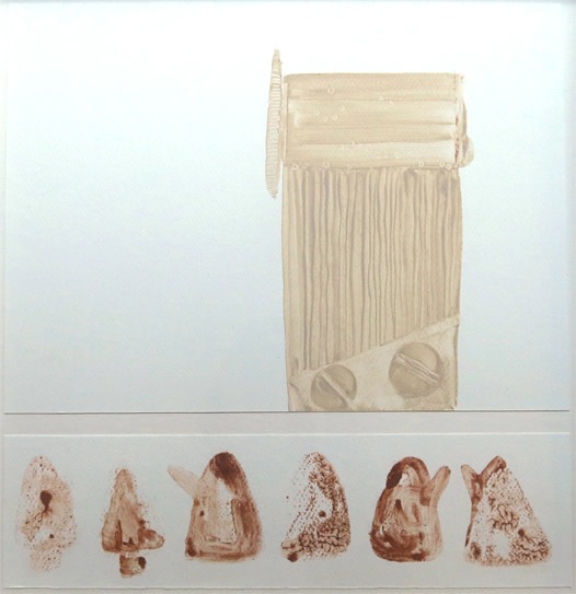 Annette Robinson, ‘Musical Box 2’. Partner drawing to work featured in Jerwood Drawing Prize 2015