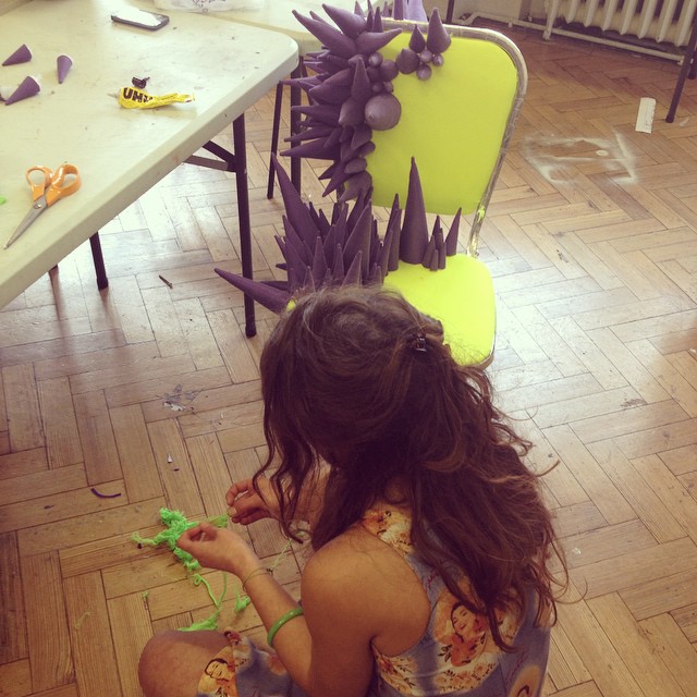 Foundation student Grace West, 3D Design