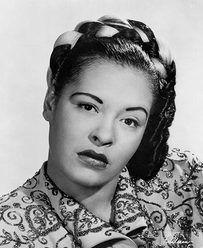 Studio Portrait of Billie Holiday, 1948