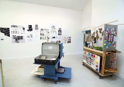 BA Interior & Spatial Design Work in Progress Show © Rosie Ahmad