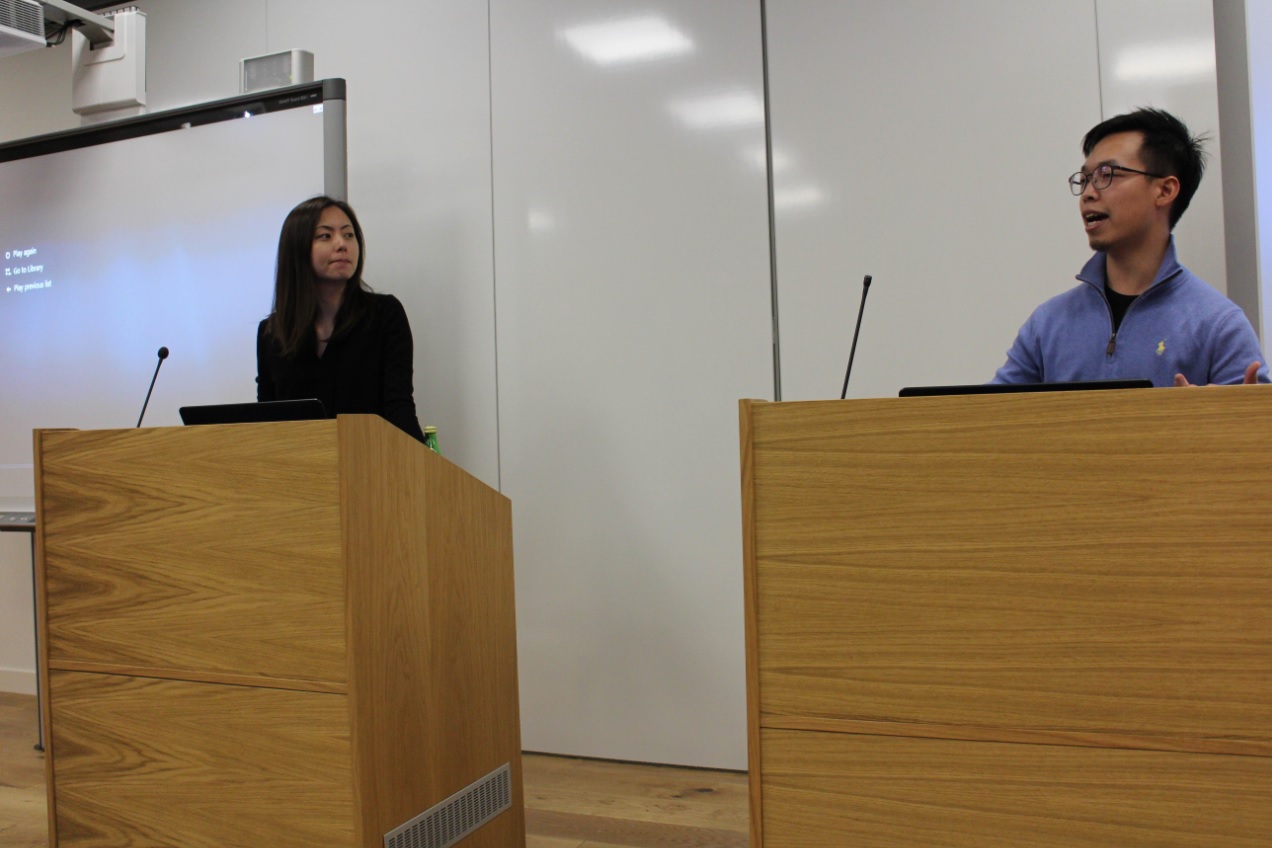 Chun-yu Liu presents at the International History of East Asia Seminar at the University of Oxford