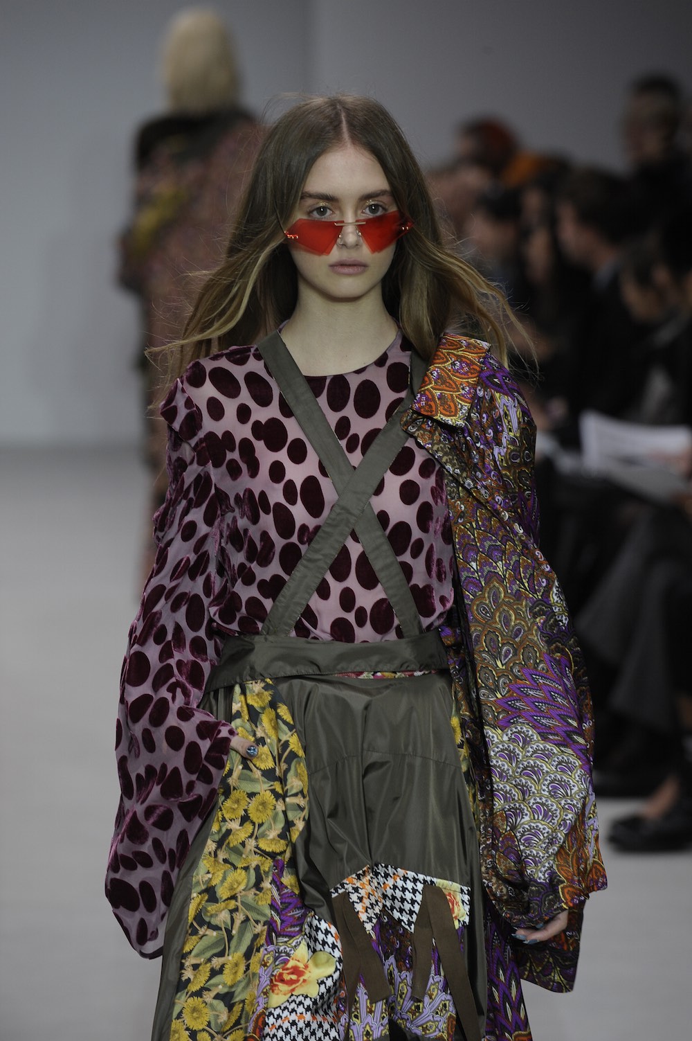 MA Fashion Design Technology Womenswear graduate Feiyi Shuai. Image by Roger Dean.