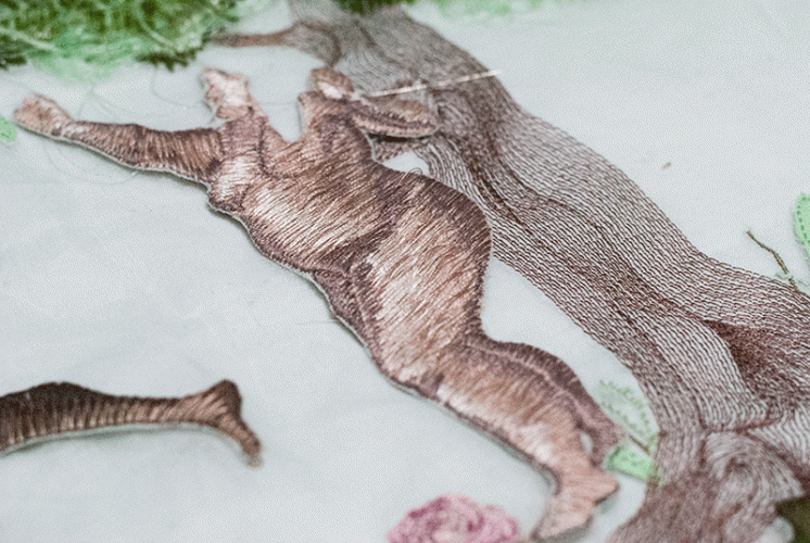 Carmen Manzano embroidery