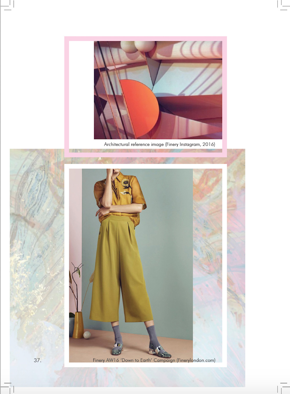 Abigail Butler, BA (Hons) Creative Direction for Fashion, 'Art School' 2015.