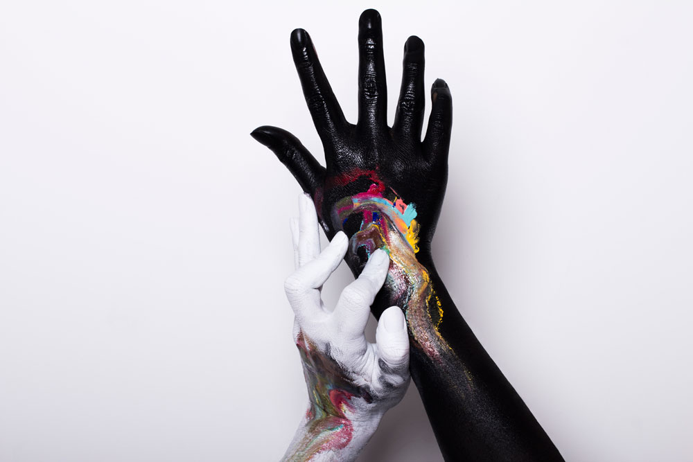 'Hybridity' Make-up by Katrina Grey