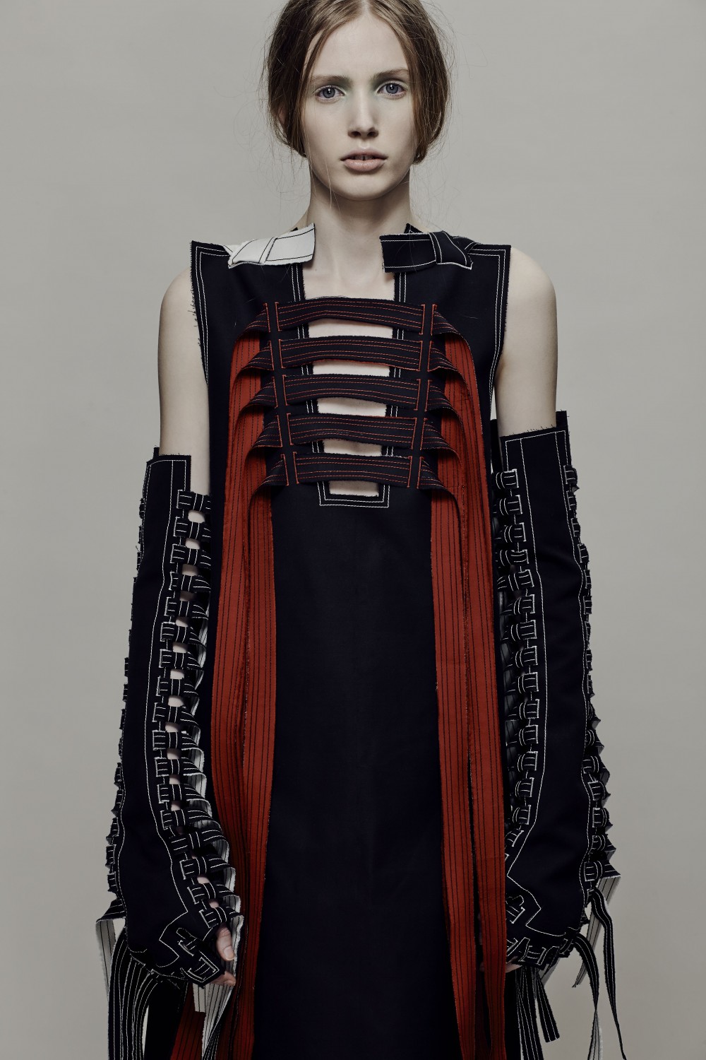 BA (Hons) Fashion Design and Development student Andrew Ko. 