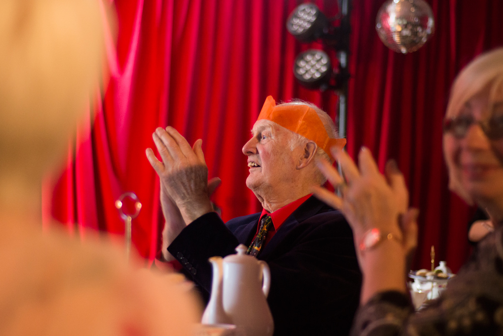 Guests at Posh Club in LCC Studio.