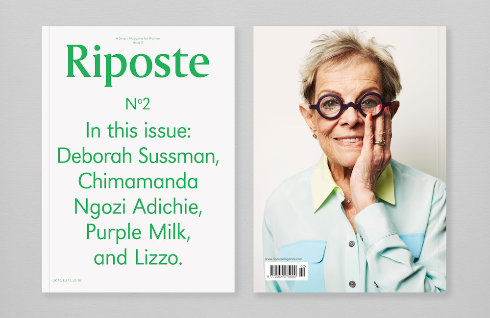 Riposte Magazine, creatively directed by Shaz Madani