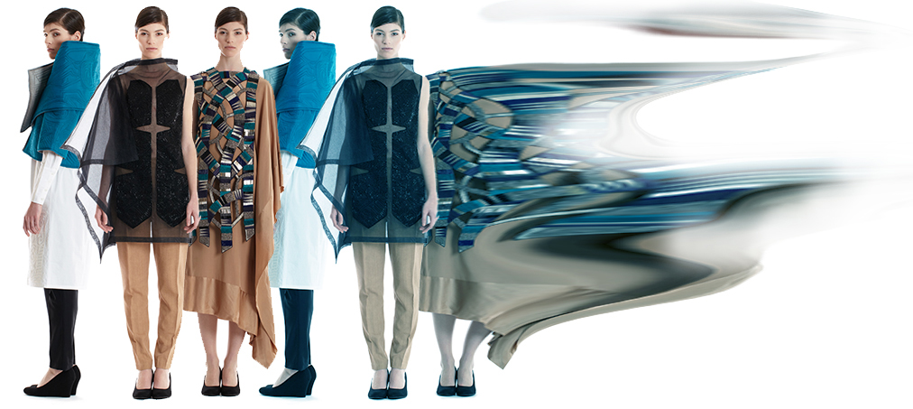 Women's footwear designer, Zoran Dobric & Womenswear Designer, Stephanie Hensley.