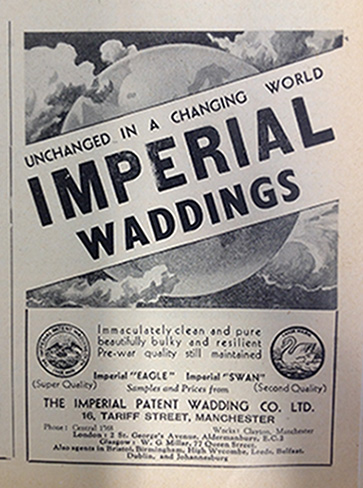 Advert from Tailor and Cutter