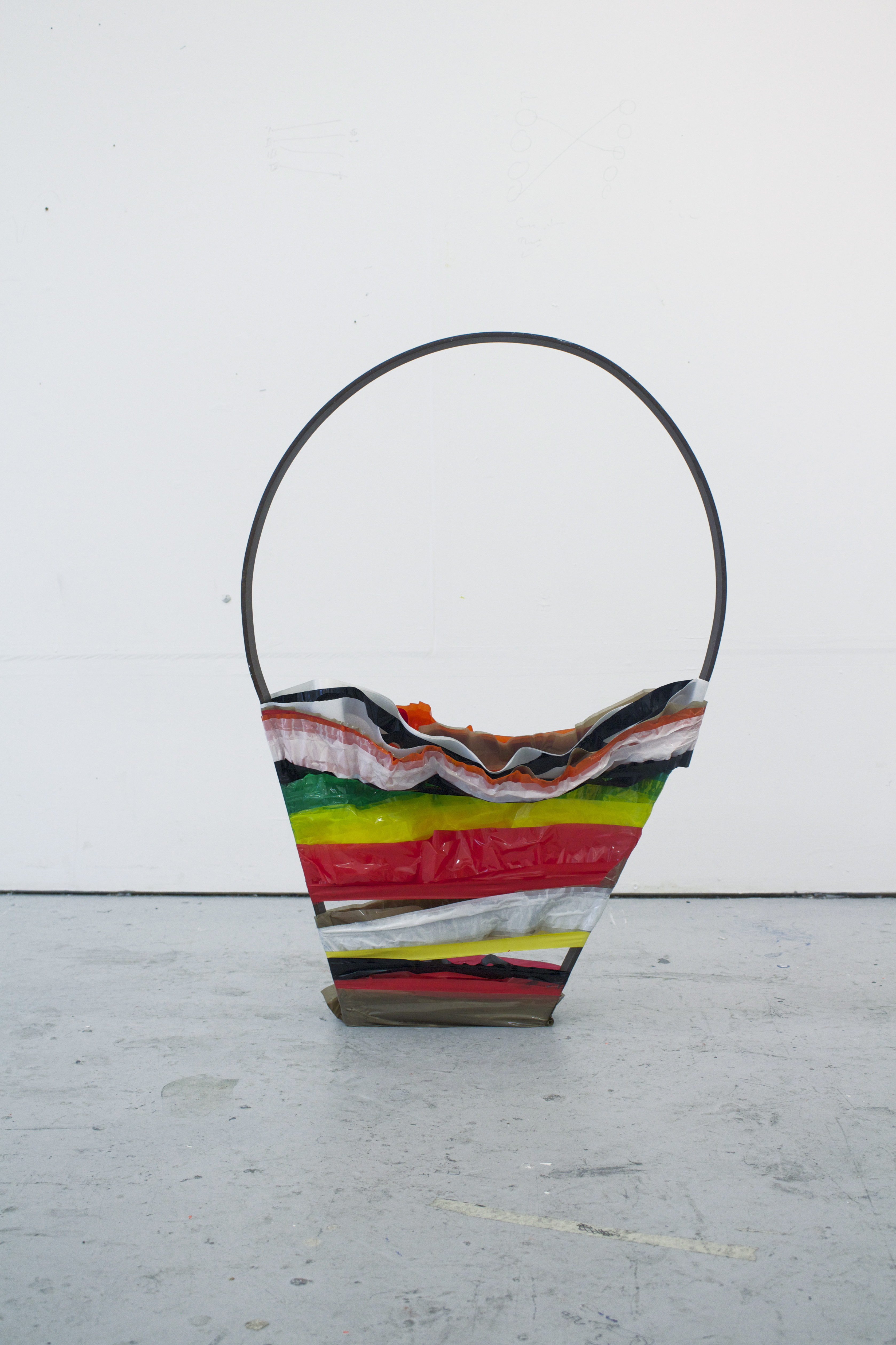 Foot Marks on the Wall. (Back) Nov.2015