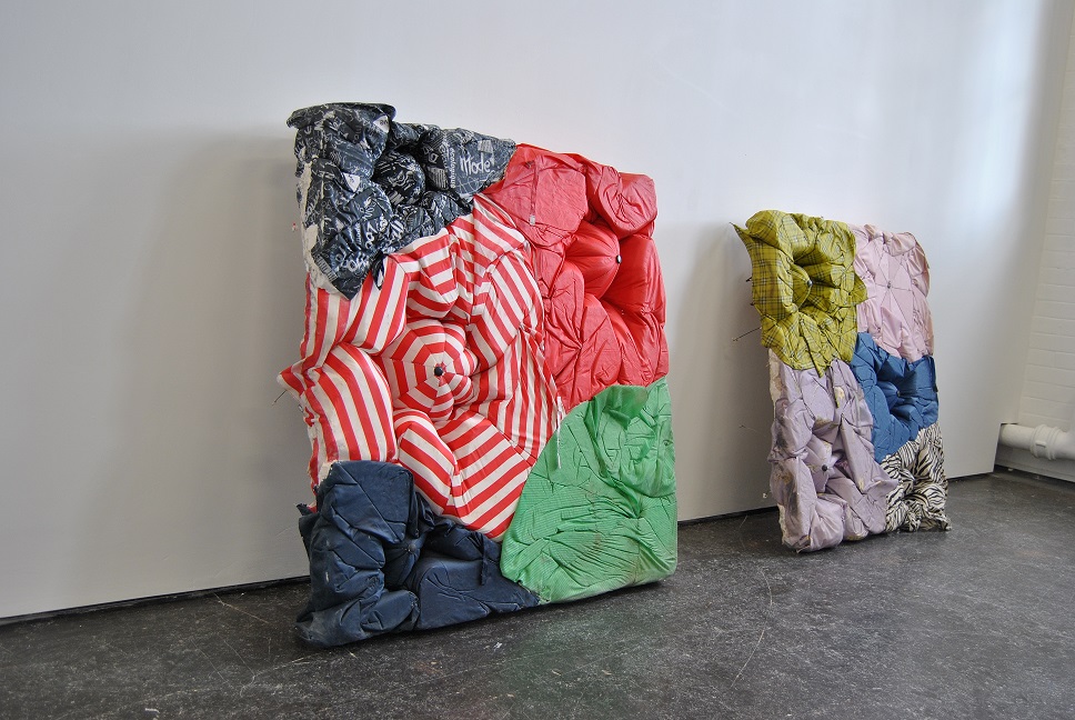 Image of cast umbrellla works by Sophie Giller