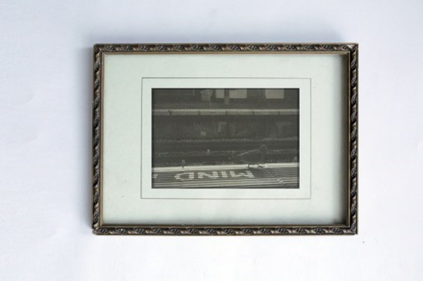 Work by Ruby (MA Fine Art Digital student) - Found frames and digital imagery