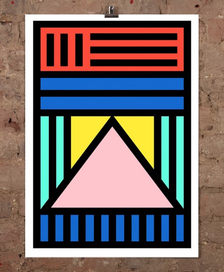 Print by Camille Walala