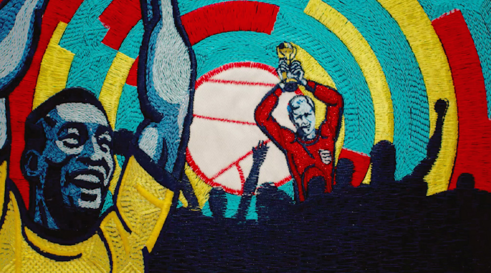 Pele animated by Andrew Kenny and his team for BBC.