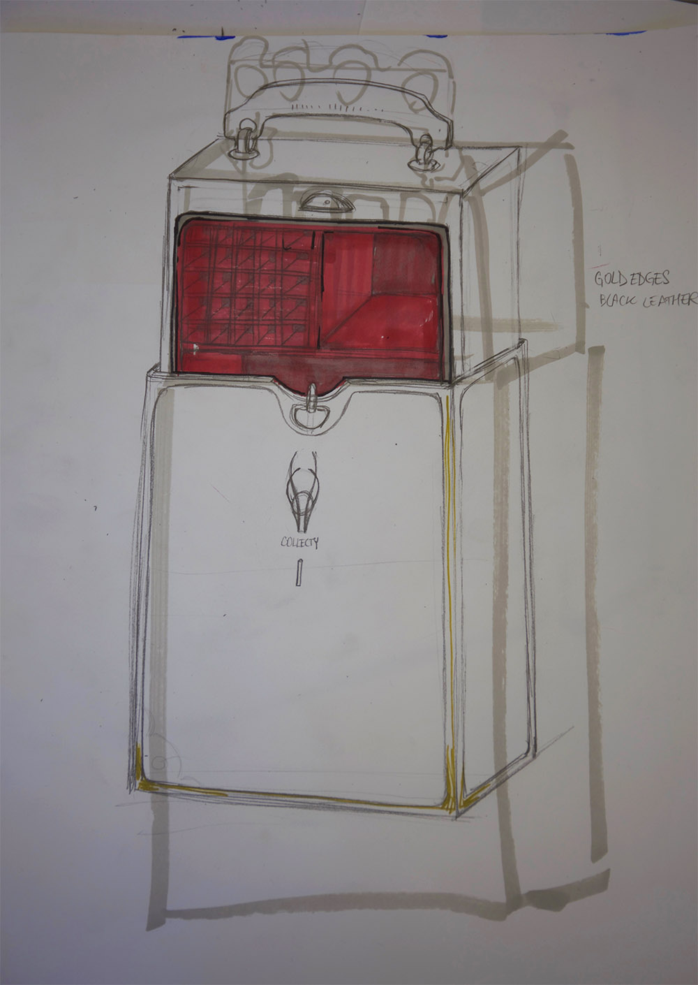 Antiques storage case from LAB x Collab.