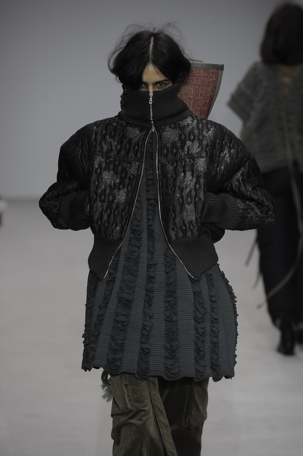 MA Fashion Design Technology Womenswear with Leanne Callon. Image by Roger Dean.