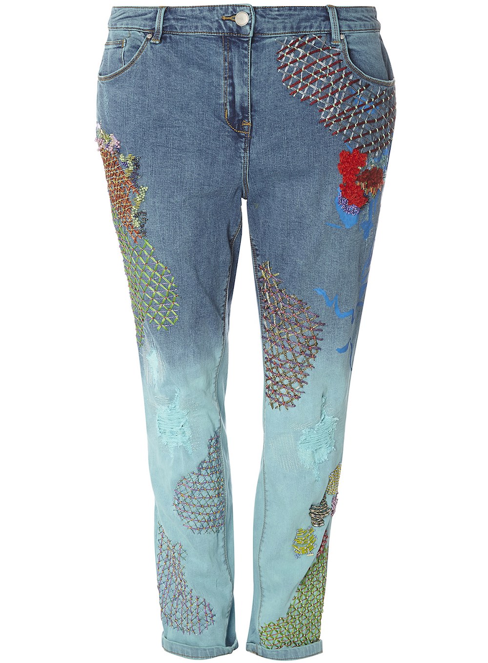 Embroidery and Colour Treatment by Jiwon Woo.