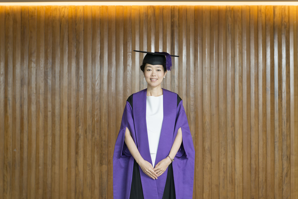 Mariko Mori at UAL's 2014 Graduation Ceremonies 
