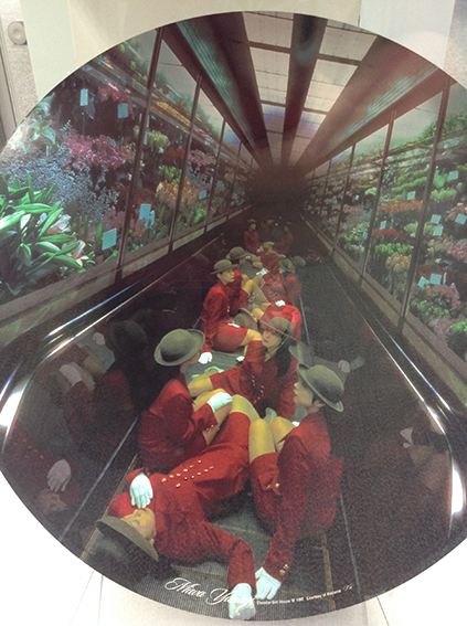 Image of special collections books from the exhibiton A Taxonomy Of Identity. Shapeshifting in Three Parts.