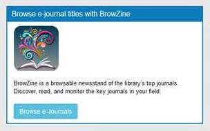 Browzine link