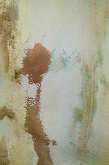 Detail of Stain (Composition of 8), Ink on Paper, 2015