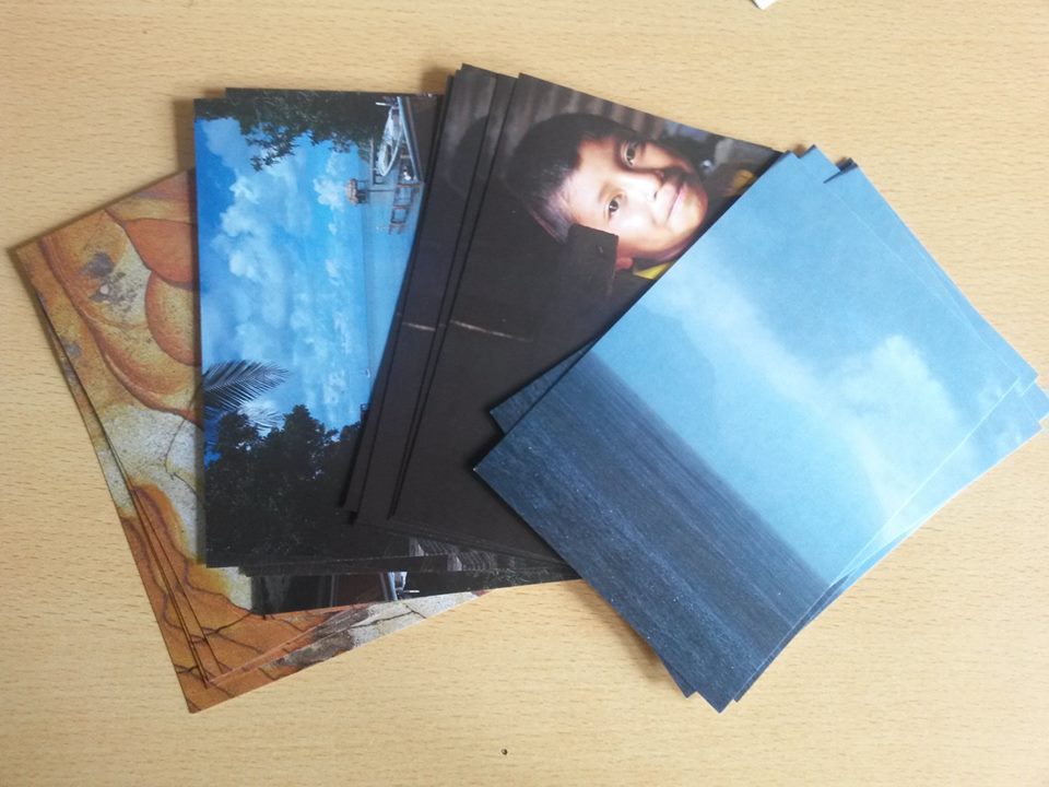 Postcards made by Sally and Irene