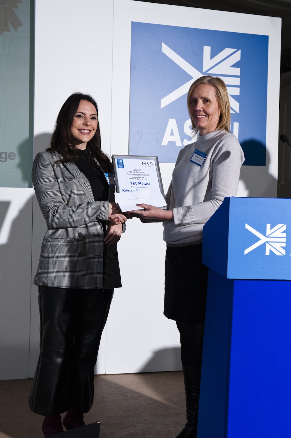 Rebecca was recognised for her dissertation, 'The Shift of Consumption is From Ownership to Access. Will the Sharing Economy Be Fundamental in Shaping a Sustainable Future for the Fashion Industry?’ 