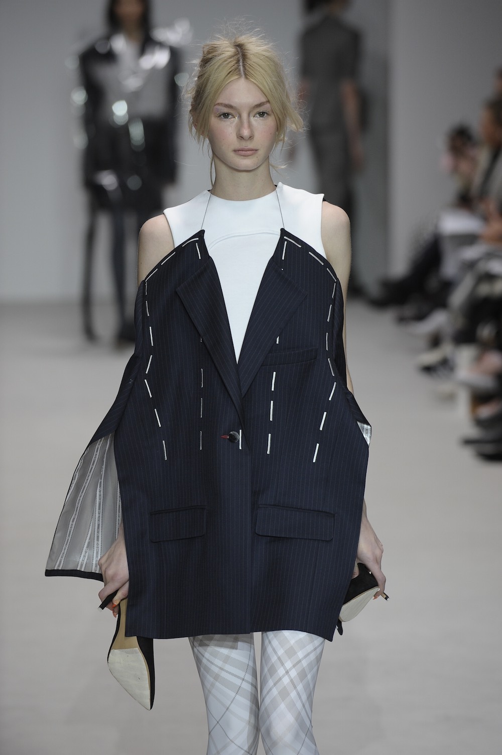 MA Fashion Design Technology Womenswear with Vicky Leung. Image by Roger Dean.