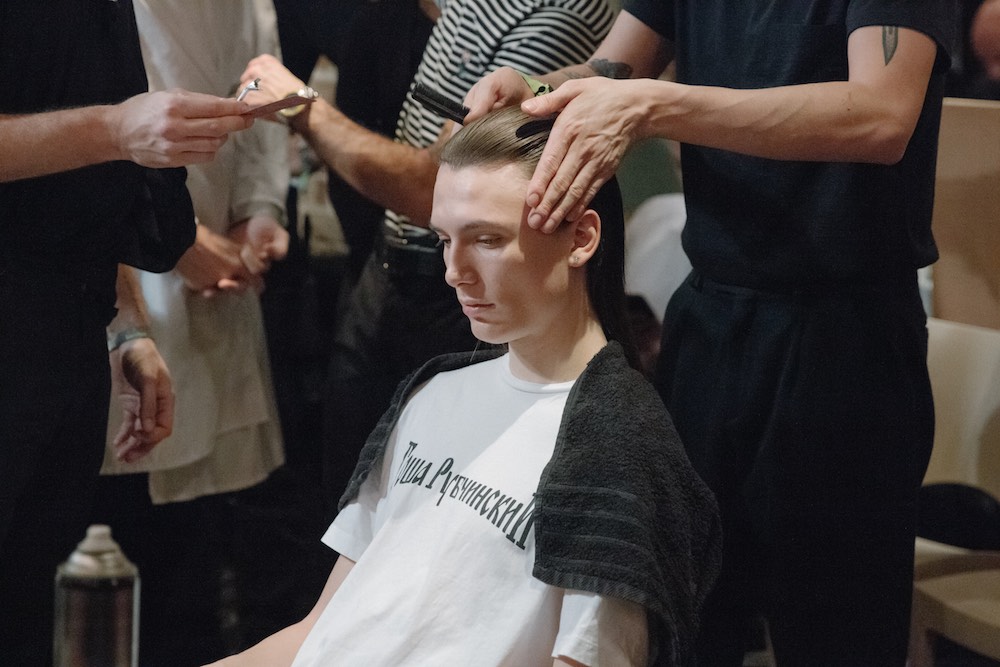 LCFMA18 backstage by Unai Mateo Lopez.