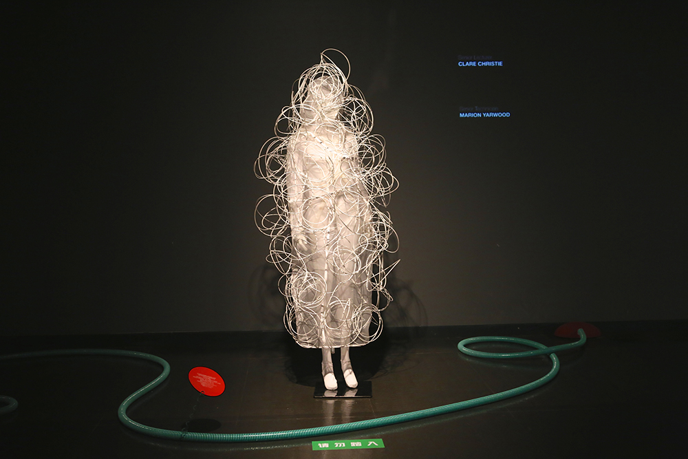 MA Costume Design for Performance student Daphne Karstens work on display in Beijing.