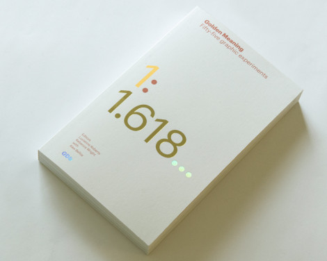 Golden Meaning brings together ideas from 55 contributing designers Book cover